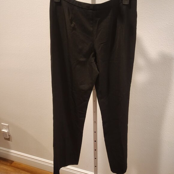 Modern Essentials Black Dress Pants Juniors Size 11 Polyester Spandex - Picture 11 of 11